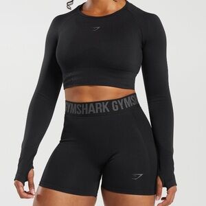 Gymshark Flex long sleeve Crop Top